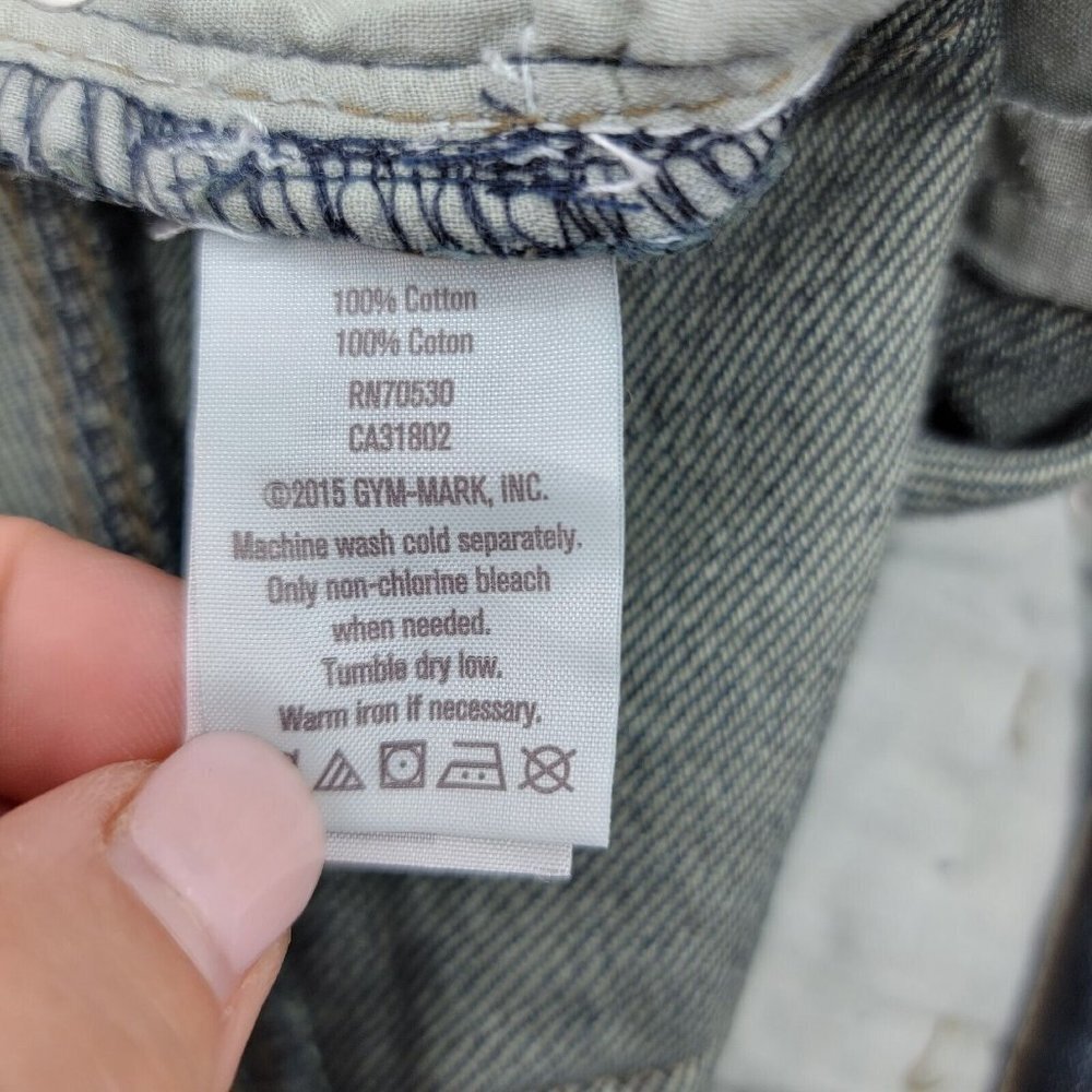 Crazy 8 Boys Jeans Size 8 Slim Bootcut Blue Denim Dark Wash 5 Pocket Design - Picture 11 of 16